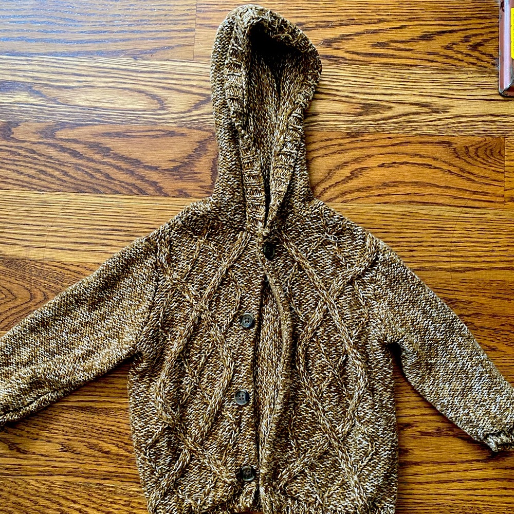 Tea Collection Button up Sweater size 2t